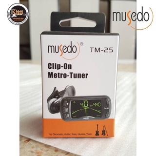 Musedo TM-25 เครื่องตั้งสายกีตาร์ ,เบส , และเครื่องนับจังหวะ