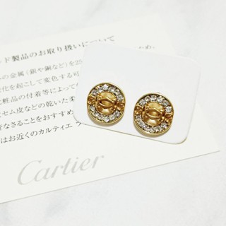 พร้อมส่ง!! ต่างหูแบรนด์เนมแบบ CARTIER งานสวย ขนาด 1 ซม.