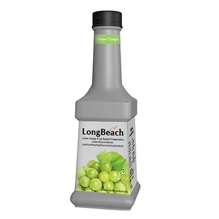 ลองบีชเพียวเร่องุ่นเขียวไชน์มัสแคท (900 ml) LongBeach Shine Muscat Grape Puree น้ำผลไม้ผสมเนื้อ/ น้ำผลไม้เข้มข้น