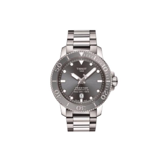 Tissot Seastar 1000 Powermatic 80 ทิสโซต์ ซีสตาร์ 1000 พาวเวอร์เมติค 80 สีเทา T1204071108101 นาฬิกาผู้ชาย