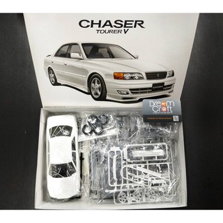 AOSHIMA 1/24 TOYOTA JZX100 CHASER TOURER V 98 (โมเดลรถยนต์ Model DreamCraft)