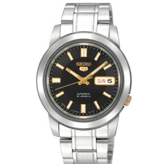 ﻿Seiko นาฬิกาข้อมือ รุ่น SNKK17K1 - silver/black
