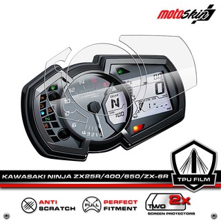 ฟิล์มกันรอยหน้าปัด KAWASAKI Ninja 400 / ZX25R / ZX-6R PRO TPU Dashboard Protection Film