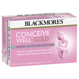 Blackmores สูตร Conceive Well Gold