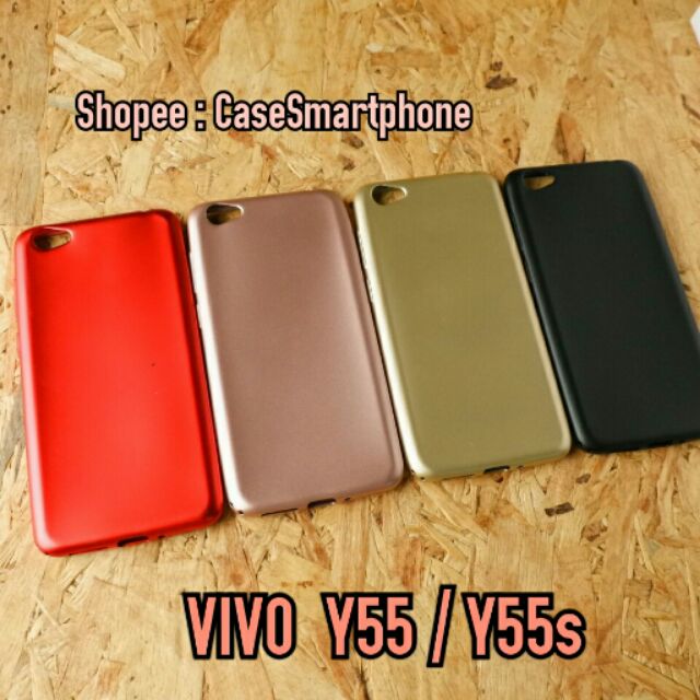 VIVO Y55 / Y55s เคส TPU นิ่ม สีสด 💕เคสสีพื้น