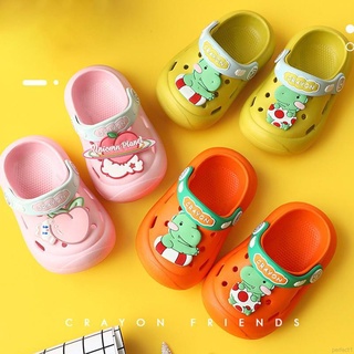 Children Girls Boys Cute Cartoon Fashion Sandals Shoes Kids Home Soft Non-slip Sandals