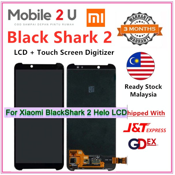 Xiaomi BLACK SHARK 2 / BLACK SHARK HELO อะไหล่หน้าจอสัมผัส OEM Lcd