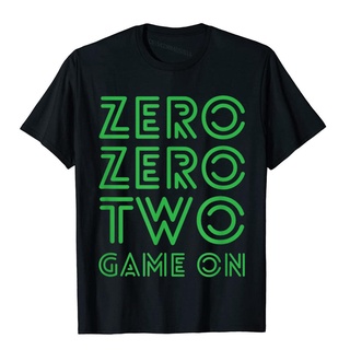 เสื้อยืดผ้าฝ้ายพิมพ์ลายขายดี เสื้อยืด ผ้าฝ้าย พิมพ์ลาย Pickleball Zero Zero Two Game On Green สไตล์ฮาราจูกุ สําหรับผู้ชา