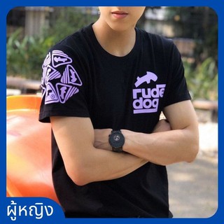 🔥ลดล้างสต็อก Rudedog​® เสื้อยืดผู้หญิงรุ่น​ | Square Rude
