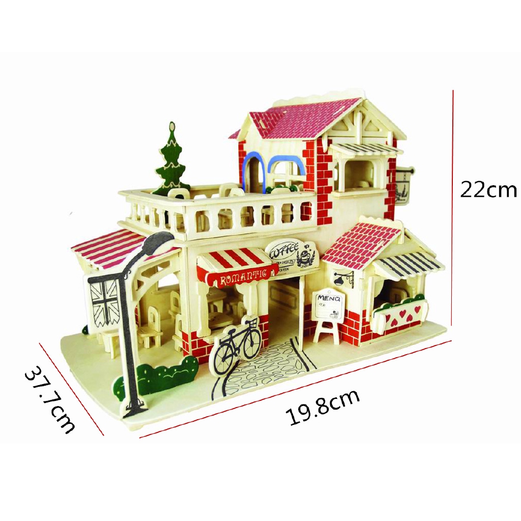 george home wooden dolls house