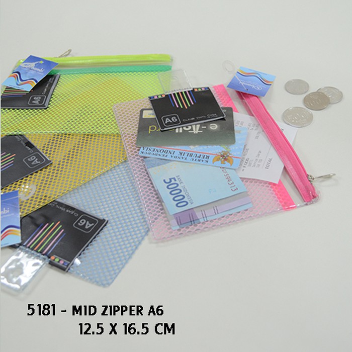 ซิปกลาง A6 5181*****