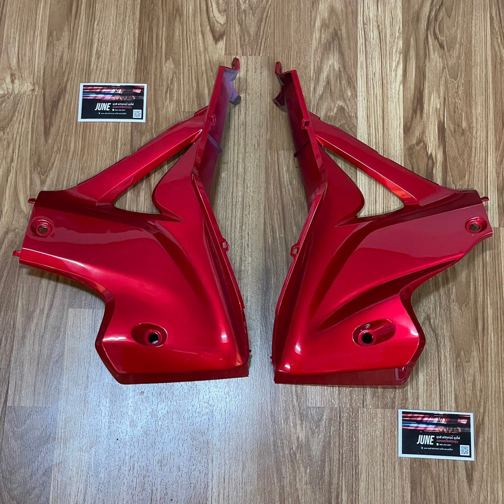 Wave 110 i รุ่น 2 (2012-2017) อกไก่ 1คู่ สีแดง R340C