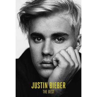 โปสเตอร์ Justin Bieber จัสติน บีเบอร์ Music Poster รูปภาพ ภาพถ่าย โปสเตอร์วงดนตรี ตกแต่งผนัง ตกแต่งบ้าน ดนตรี