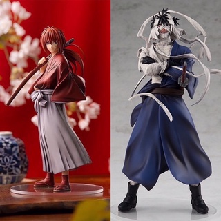 Pop up parade - Rurouni Kenshin (ซามูไรพเนจร) - Kenshin &amp; Shishio (scale 1/10)(ของแท้)(มือ1)(Lot Japan)