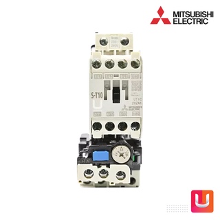 Mitsubishi MSOT10_200V_3.6A ชุดมอเตอร์สตาร์ตเตอร์(แมกเนติก+โอเวอร์โหลดรีเลย์)มิตซูบิชิMSO-T10 ชนิด2P 3.6A 200-240V