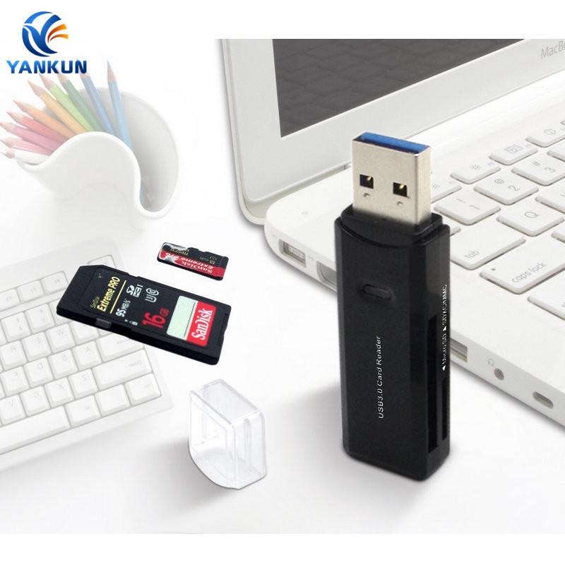 อะแดปเตอร์การ์ดรีดเดอร์ 5 Gbps Usb 3 . 0 Micro Sd / Sdxc All - In - One