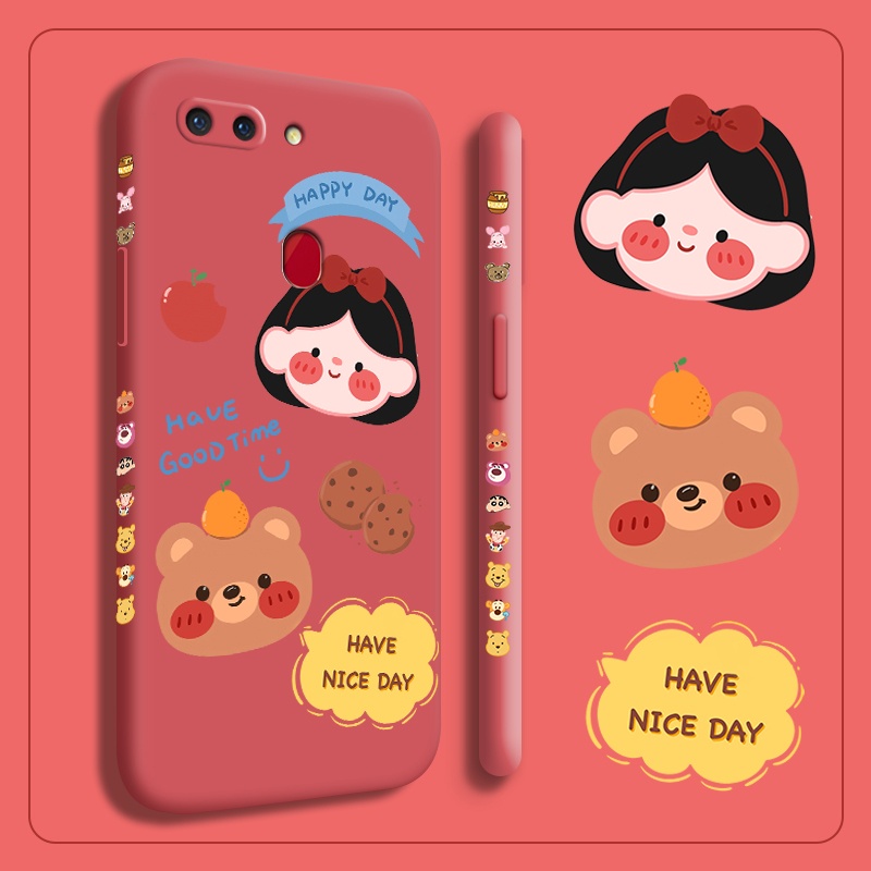 เคสสำหรับ OPPO R15 R15 Pro R17 R17 PRO R9 R9s R9 Plus R9s Plus เคสปลอกที่มีการ์ตูนประกบดิสนีย์กันกระแทกนุ่มบางกลับปกซิลิโคนเหลวแบบกล้องเต็มเลนส์ป้องกันกรณี