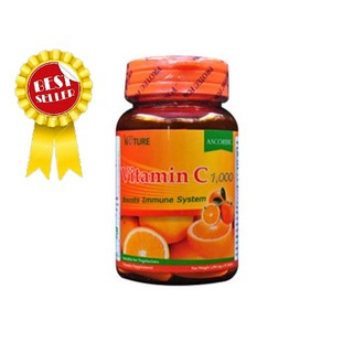 The Nature Vitamin C 1,000 มก. บรรจุ 30 เม็ด