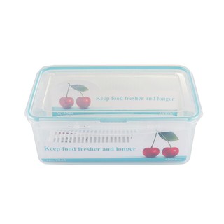 กล่องอาหารเหลี่ยม 4.5 ลิตร SAFE&amp;LOCK NEW1344  FOOD CONTAINER PP SQUARE 4.5L SAFE&amp;LOCK