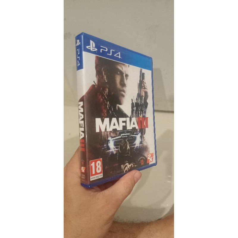 mafia 3 ps4  แผ่นมือสองใช้งานปดติสภาพดี