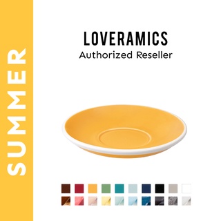 LOVERAMICS จานรองแก้วเซรามิค ขนาด 14.5 cm สำหรับแก้วทรง EGG (Suitable with Egg 150/200 ml.)