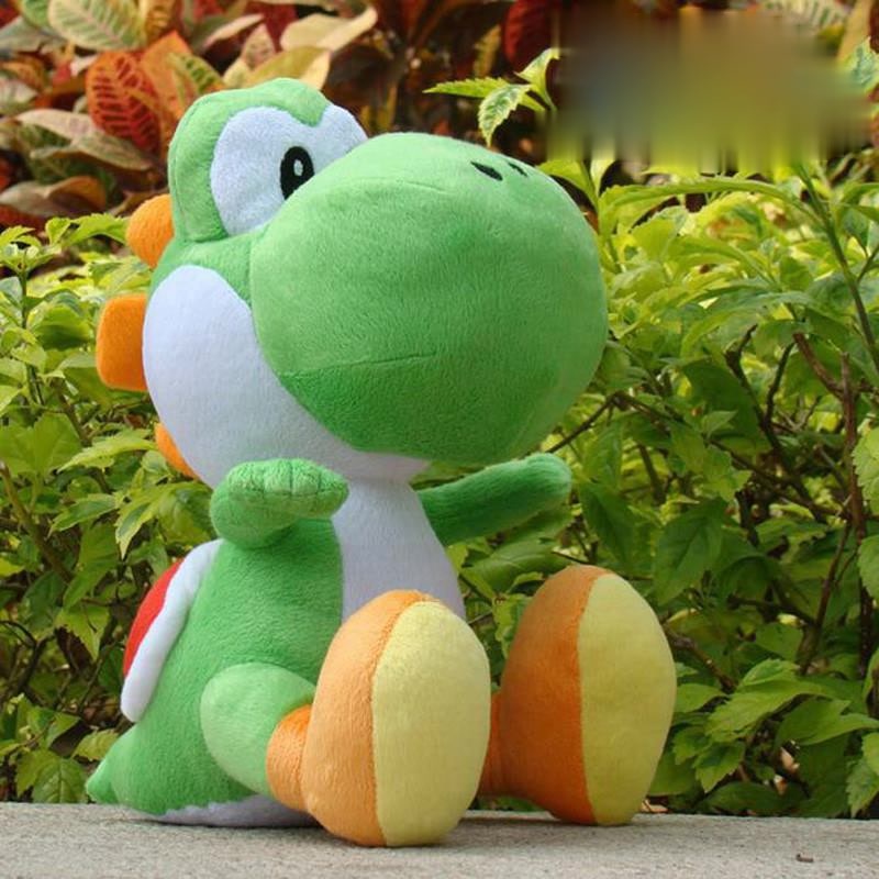 ของเล่นตุ๊กตา Yoshi ของเล่นตุ๊กตาสีเขียว Super Marae Yoshi ของเล่นตุ๊กตา