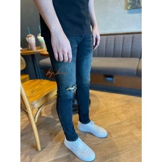 🚶‍♂️ กางเกงยีนส์ผู้ชาย ขาเดฟ ทรงสกินนี่ ผ้ายืด🚶‍♂️ skinny jeans men
