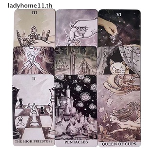 Onelady The Ink Witch Tarot Deck ไพ่ทาโรต์ภาษาอังกฤษ เกม Ink Witch Tarot Deck