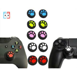 【Gamers】ซิลิโคน️ปุ่มอนาล็อกสำหรับ PS3 PS4 XboxOne Xbox360 พร้อมส่ง! จอยเกมส์ ตีนแมว คู่ Analog joystick controller cap case