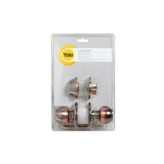 ลูกบิด + DEAD BOLT YALE CB-9217 US11 หัวกลม AC | YALE | CB-9217 US11 ลูกบิดประตู มือจับประตู ประตูและหน้าต่าง ลูกบิด + D