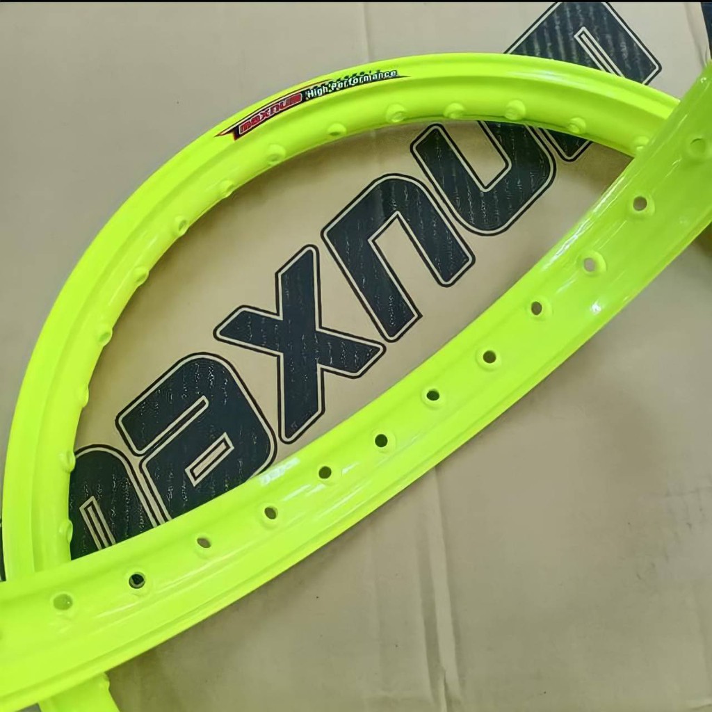 วงล้อสะท้อนแสง 1.4x17 maxnum สีมะนาว สีน้ำเงินแก้ว สีชมพู  สีส้ม ขอบยก (ราคาต่อคู่)