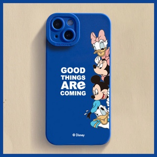 เคสโทรศัพท์มือถือ TPU แบบนิ่ม ลายมิกกี้ เมาส์ สําหรับ iPhone 11 Pro Max 13 12 Mini 14 XS XR X 8 7 Plus 6S 6 SE