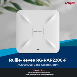 Ruijie-Reyee (RG-RAP2200-F) Wireless AC1300 Dual Band Celling Mount