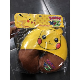 หมอนรองคอ ตัวยู ปิกาจู pikachu ลิขสิทแท้ 100%