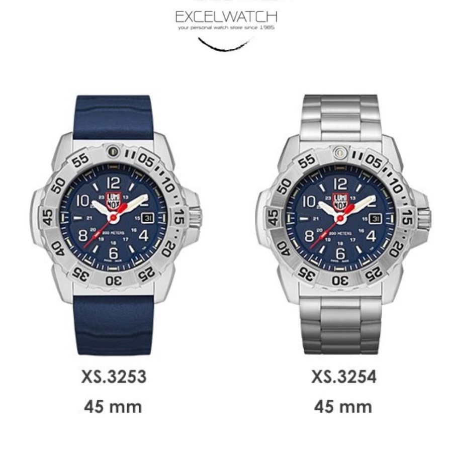 [ Excel Watch ] นาฬิกา Luminox Navy Seal Steel  3250 Series รุ่น XS.3254/ XS.3253