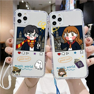 แฮร์รี่พอตเตอร์ เคส iphone 12 12promax 11/11pro XR Xs Max X i8 6s plus เคสไอโฟน7พลัส SE2020 case harry potter