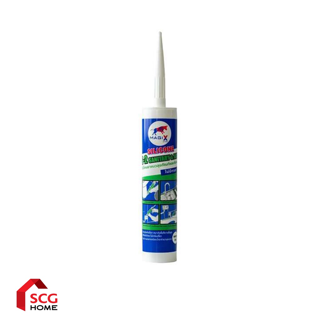 MagiX ซิลิโคน กันเชื้อรา สีขาว 280 ml.