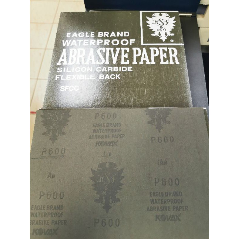 (PIECE) Kovax EAGLE BRAND WATERPROOF ABRASIVE SANDPAPER