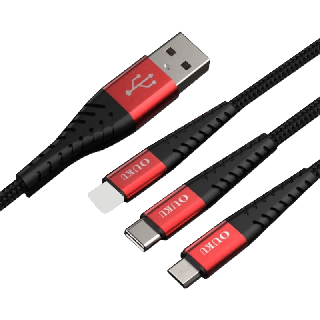 OUKU X7 5A ชาร์จเร็ว DATA CABLE สายถัก สายชาร์จโทรศัพท์มือถือ สายถัก สำหรับ L/Micro USB/Type C ชาร์จเร็วมาก สายไม่ขาด