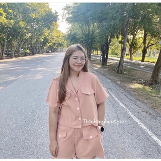 กางเกงขาสั้นสาวอวบจากร้าน thinkingboutyou.brand ไม่เคยใส่เลยจ้า
