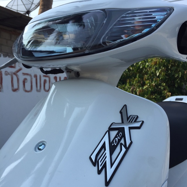 🛵Honda ZX35 ชัตเตอร์ ขาว