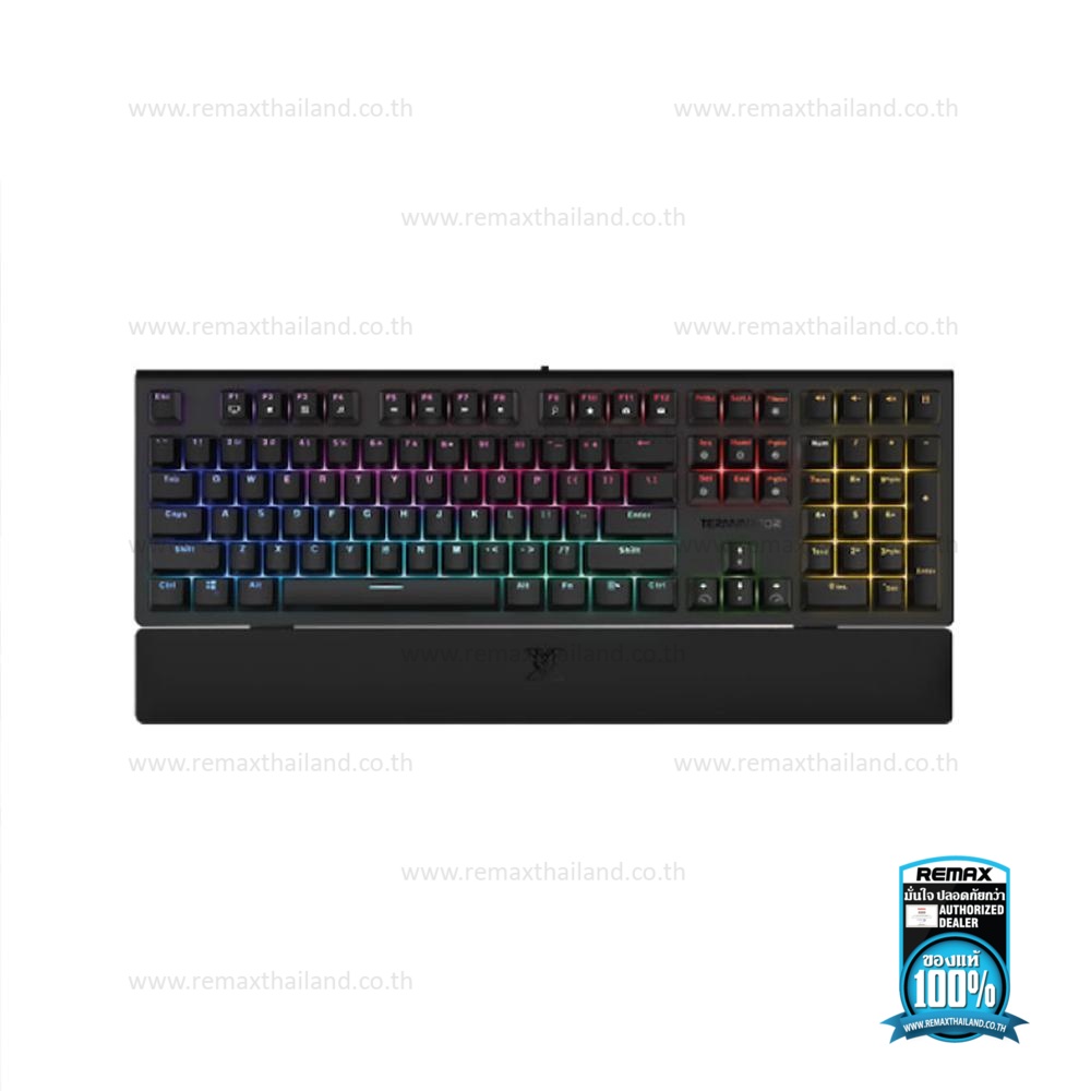 คีย์บอร์ด Keyboard Gaming X30 (TERMINATOR) (Red Switches) - NUBWO
