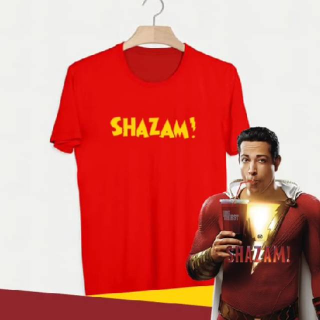 เสื้อยืด Shazam DC**