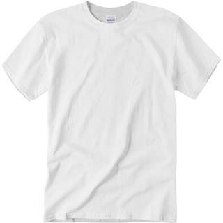 เสื้อยืดสีขาว GILDAN Ultra Cotton 6.0 oz