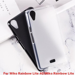 เคสโทรศัพท์ซิลิโคน TPU แบบนิ่ม สีรุ้ง สําหรับ Wiko Rainbow Lite 4G