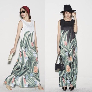 Tropical Maxi Dress