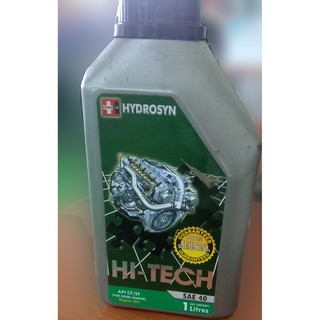 น้ำมันเครื่องเกรดเดี่ยวไฮเทค40 HI-TECH SAE 40 Hydrosynขนาด1ลิตร