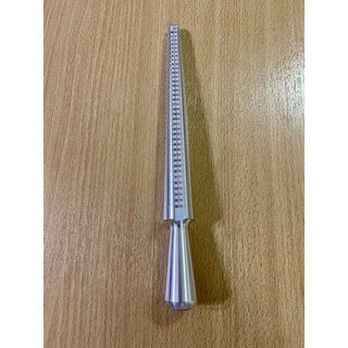 กระบองวัดขนาดแหวน กระบองไซส์แหวนโลหะ Metal Ringstick Mandrel sizer ring gauge Ring size 4สเกลการวัด