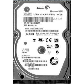 ST9160411AS Seagate 160-GB 7.2K 2.5 3G SATA
