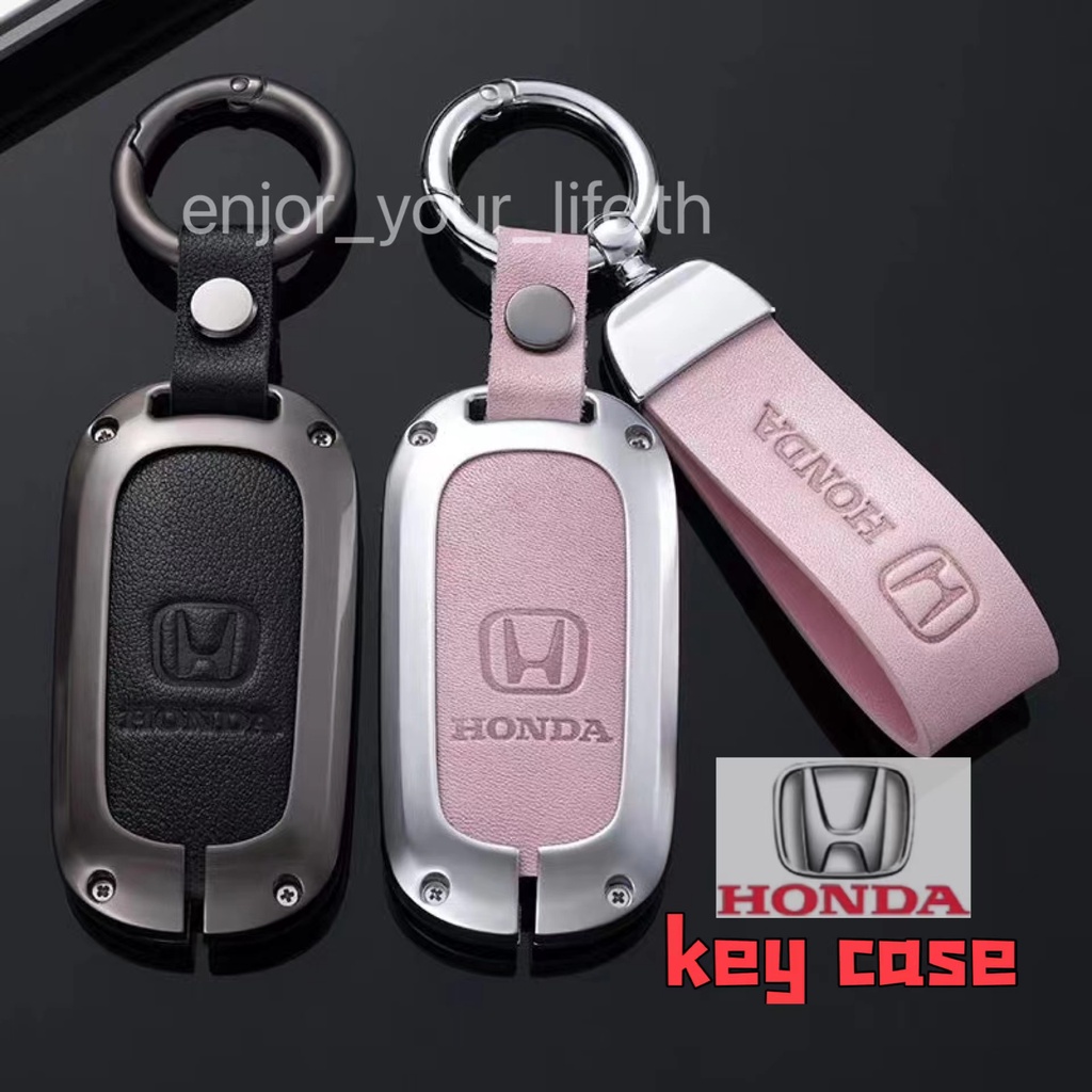 101 บาท Car Key Case HONDA CIVIC FE 2021 / All New HR-V 2022 Metal Key Case Car Remote Key Case Car Key Case Honda key case Automobiles